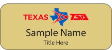 (image for) Texas TSA Standard Gold badge