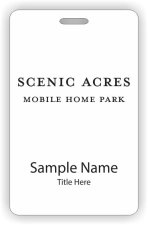 (image for) Scenic Acres Mobile Home Park ID Vertical badge