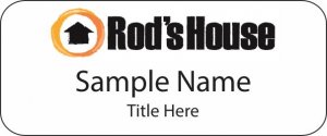 (image for) Rod\'s House Standard White badge