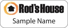 (image for) Rod's House Standard White badge