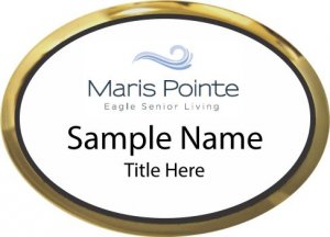 (image for) Maris Pointe Oval Executive Gold Other badge