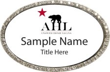 (image for) Answer Home Loans Oval Bling Silver badge