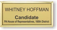 (image for) Candidate for PA House of Representatives, 160th District Executive Gold badge