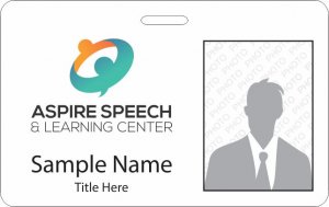 (image for) Aspire Speech & Learning Center - Photo ID Horizontal Badge