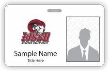 (image for) Winston Salem State University Photo ID Horizontal badge