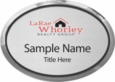 (image for) LaRae Whorley Realty Group Oval Executive Silver badge