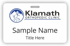 (image for) Klamath Orthopedic Clinic ID Horizontal badge