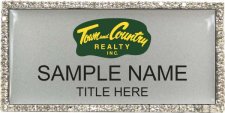 (image for) Town and Country Realty, Inc. Bling Silver badge