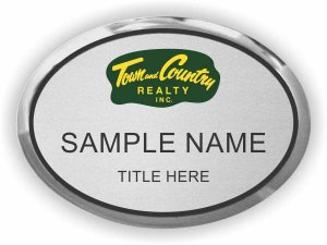 (image for) Town and Country Realty, Inc. Oval Executive Silver badge