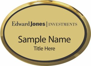 (image for) Edward Jones Investments Oval Executive Gold badge