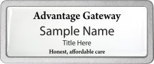 (image for) Advantage Gateway Prestige Pebbled badge