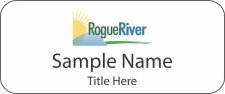 (image for) Rogue River Chamber Of Commerce Standard White badge