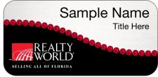 (image for) Ocala Realty World Bling Silver Other badge