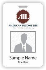 (image for) American Income Life Photo ID Vertical badge