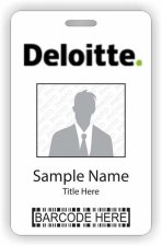 (image for) Deloitte Barcode ID Vertical badge