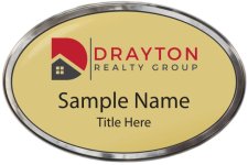 (image for) Drayton Realty Group Oval Prestige Polished badge