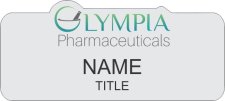 (image for) Olympia Pharmacy Shaped Silver badge