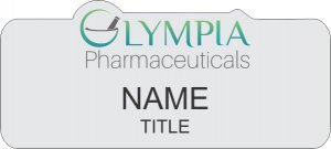 (image for) Olympia Pharmacy Shaped Silver badge