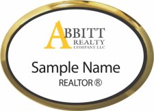 (image for) Abbitt Realty Company Oval Executive Gold Other badge