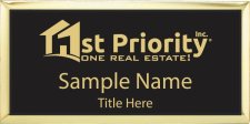 (image for) 1st Priority One Real Estate, Inc. Executive Gold Other badge