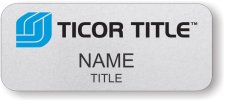 (image for) Ticor Title Company Standard Silver badge