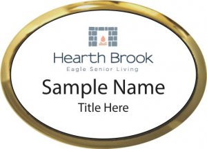 (image for) Hearth Brook Oval Executive Gold Other badge