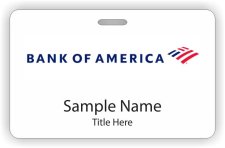 (image for) Bank of America ID Horizontal badge