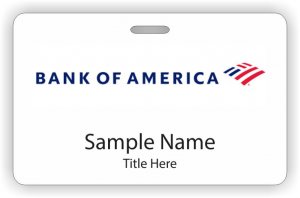 (image for) Bank of America ID Horizontal badge