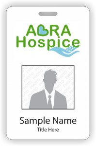 (image for) Abra Hospice Photo ID Vertical badge