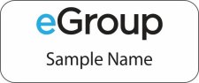 (image for) eGroup Standard White badge