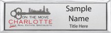 (image for) On The Move Charlotte Small Executive Silver badge