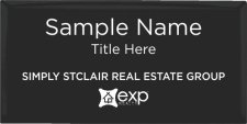 (image for) SIMPLY STCLAIR Real Estate Group Executive Black badge