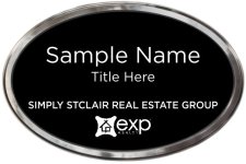 (image for) SIMPLY STCLAIR Real Estate Group Oval Prestige Polished badge