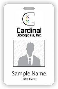 (image for) Cardinal Biologicals, Inc. Photo ID Vertical badge