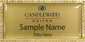 (image for) Candlewood Suites - New Logo Bling Gold badge