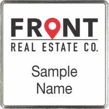(image for) Front Real Estate Co. Square Executive White badge