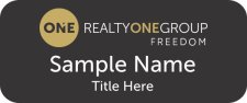 (image for) Realty One Group - Freedom Standard Black badge