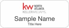 (image for) Keller Williams North Atlanta Standard White badge