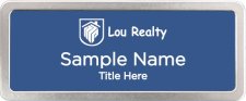 (image for) Lou Realty Prestige Satin Anodized badge