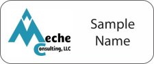 (image for) Meche Consulting, LLC Standard White badge