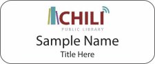 (image for) Chili Public Library Standard White badge