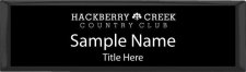 (image for) Hackberry Creek Country Club Small Executive Black badge