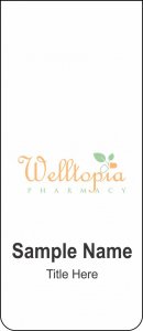 (image for) Welltopia ID Vertical badge