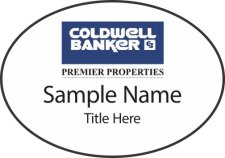 (image for) Coldwell Banker Premier Properties Oval White badge