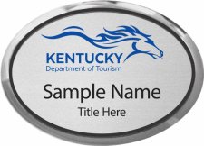 (image for) Kentucky Department of Tourism Oval Executive Silver badge