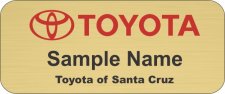 (image for) Toyota Standard Gold badge