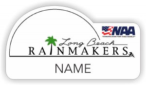 (image for) Rainmakers Shaped White badge