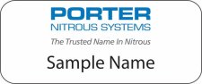 (image for) Porter Nitrous Systems Standard White badge