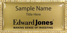 (image for) Edward Jones Bling Gold badge