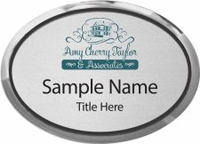 (image for) Avery-Hess Realtors Oval Executive Silver badge